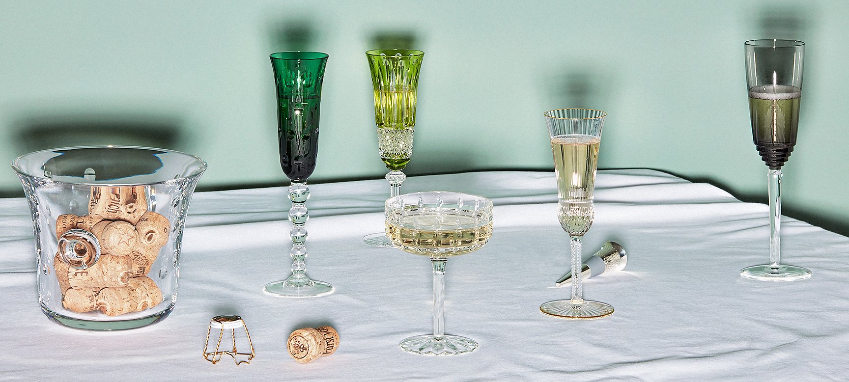 Champagne flutes & cups