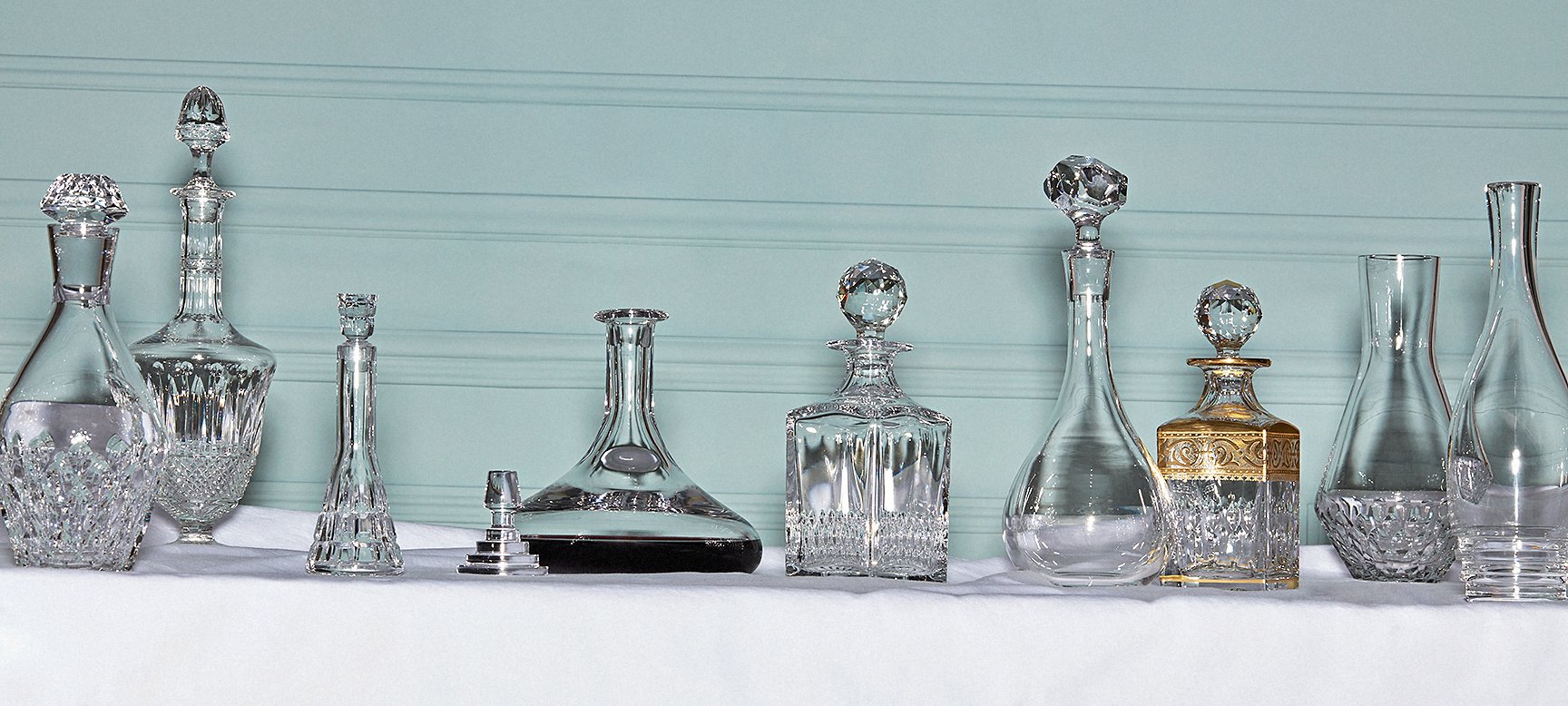 Square decanters & jugs