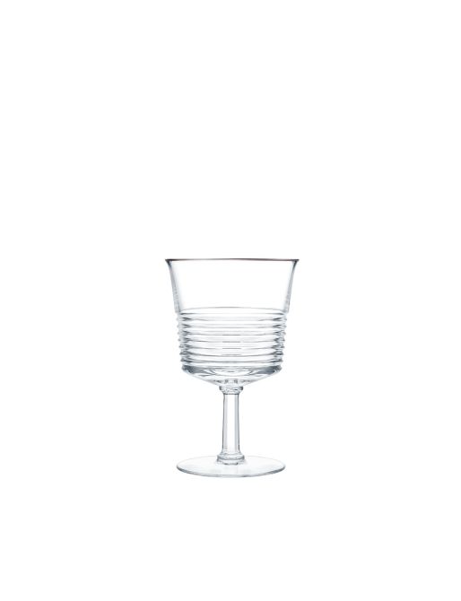 VERRE A VIN N°3 FILET PLATINE