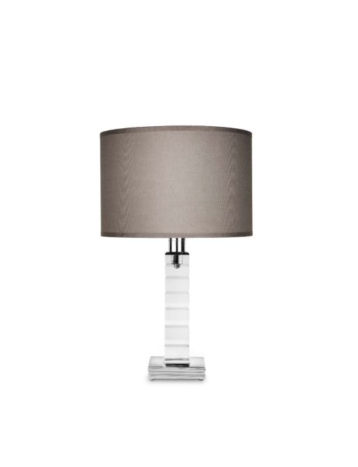 LAMPE A POSER ABAT-JOUR FLANELLE
