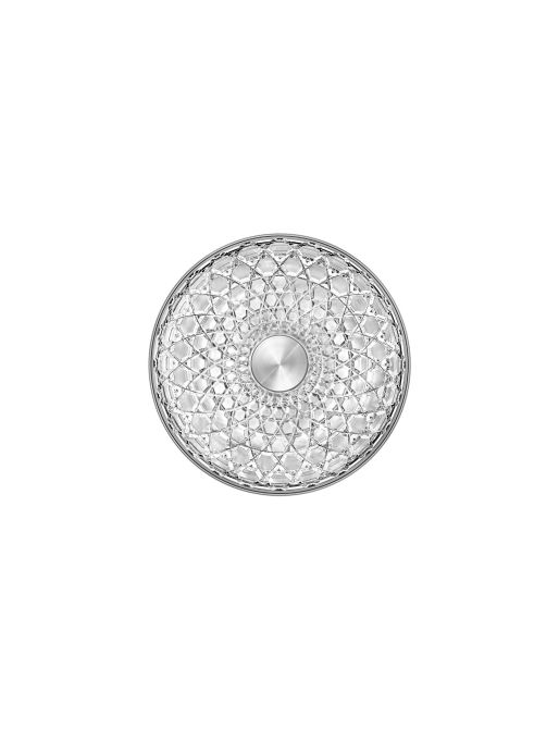 WANDLEUCHTE MITTLERES MODELL IP67 KLARER KRISTALL EDELSTAHL-FINISH