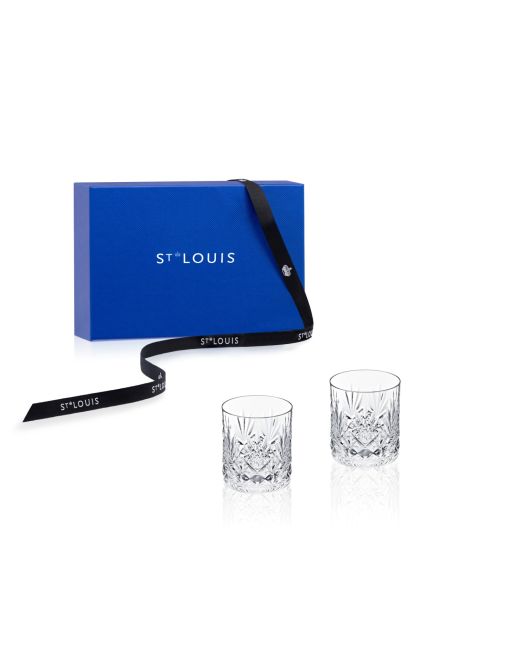 2 CYLINDRICAL TUMBLERS SET