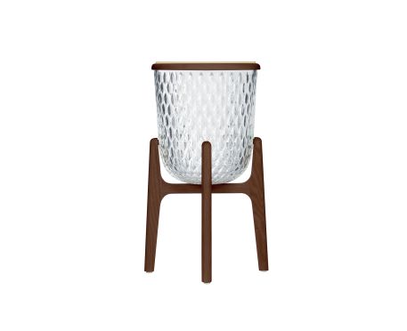 BOUT DE CANAPE BOIS FONCE - Thumbnail 2