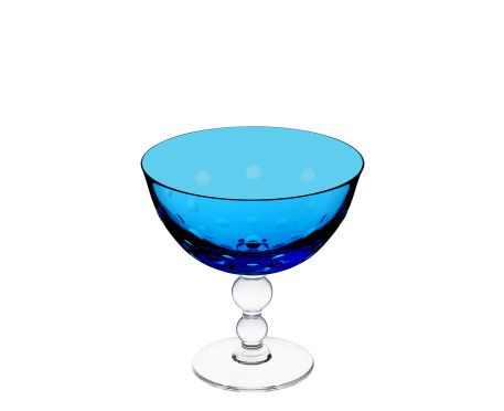 COUPELLE SUR PIED BLEU CLAIR - Thumbnail 3