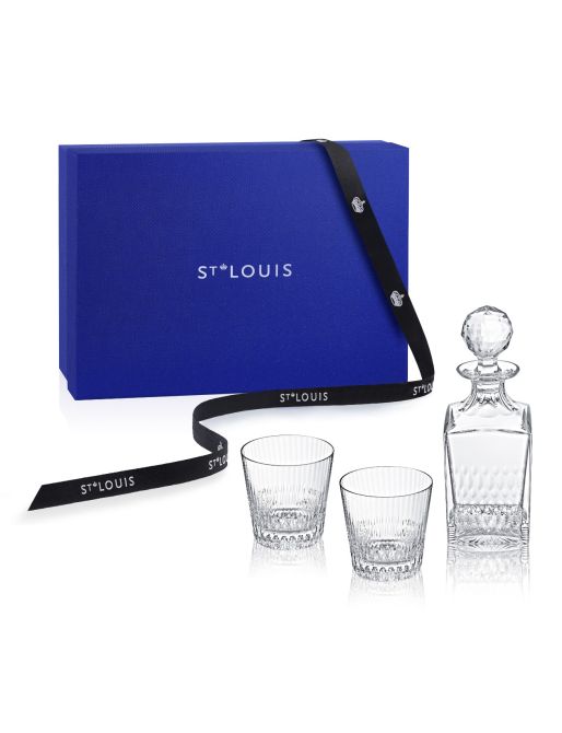 SET BOTTIGLIA QUADRATA + 2 BICCHIERI OLD FASHION MEDI #3