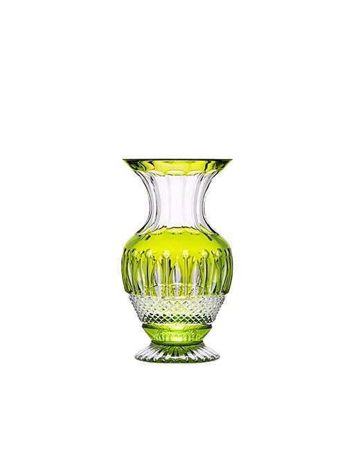CHARTREUSE-GREEN VASE