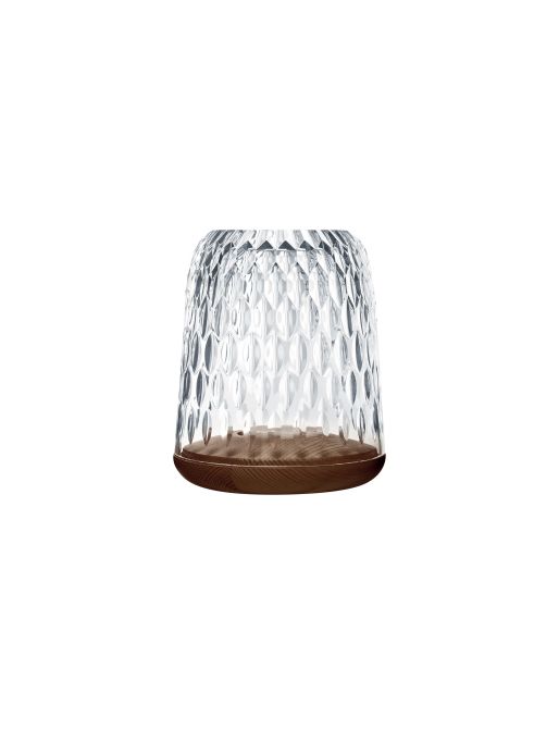 PHOTOPHORE GRAND MODÈLE BOIS FONCÉ