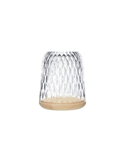 PHOTOPHORE GRAND MODÈLE BOIS CLAIR