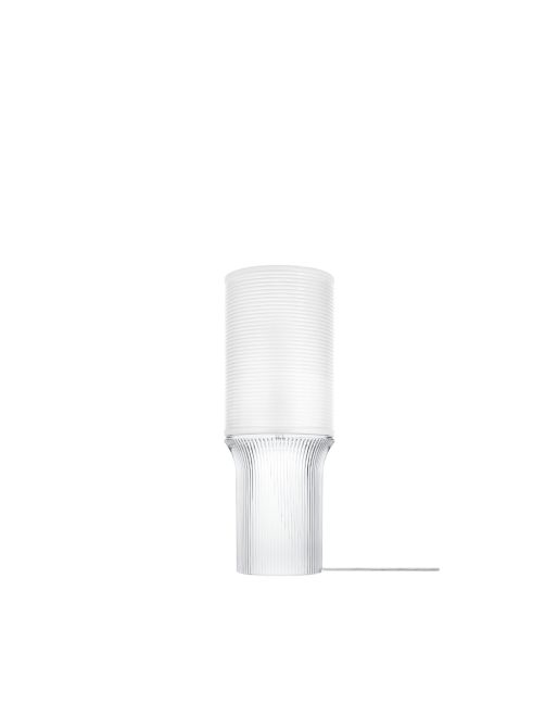 LAMPADA DA TAVOLO ALTA CON PARALUME IN CRISTALLO 