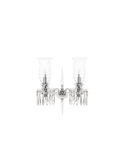 2-LIGHT SCONCE MARY HURRICANES