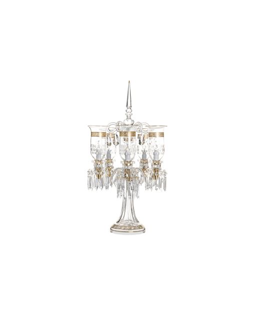 5-LIGHT CANDELABRA GOLD DECOR