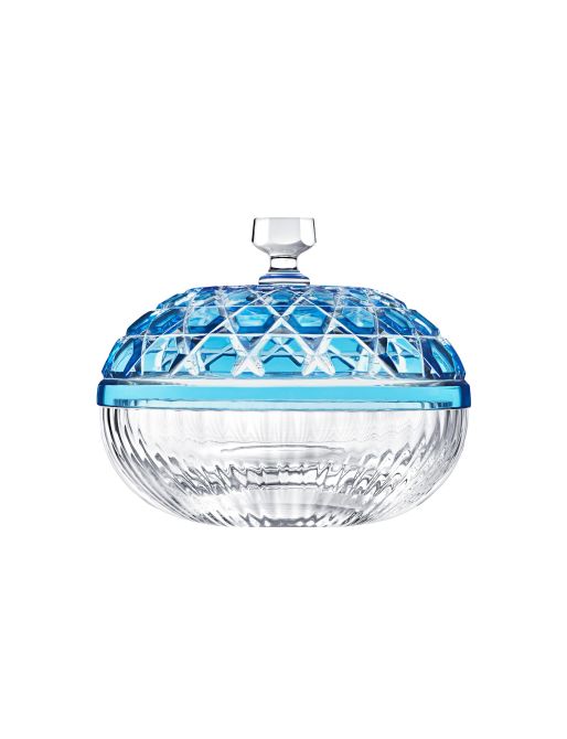 CIOTOLA CON COPERCHIO PICCOLA BLU CHIARO