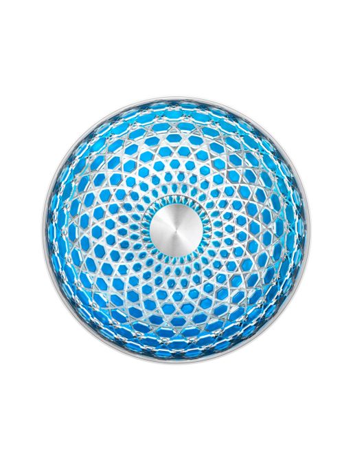 APPLIQUE GRAND MODÈLE IP67 BLEU CLAIR FINITION INOX