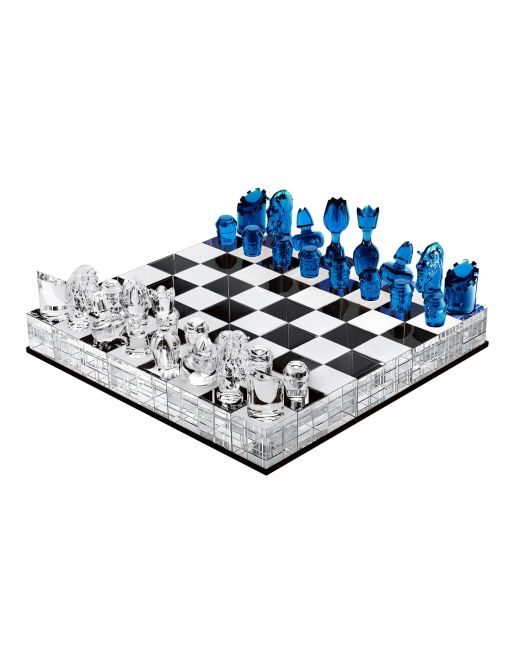 JEU D'ECHECS PRESTIGE BLEU CLAIR