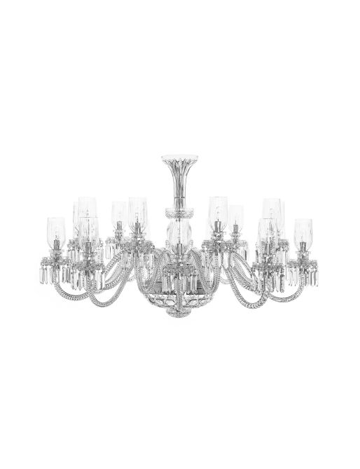 ROYAL HORIZONTAL 18L 1 400X850 CHANDELIER SMALL BEVEL-CUT
