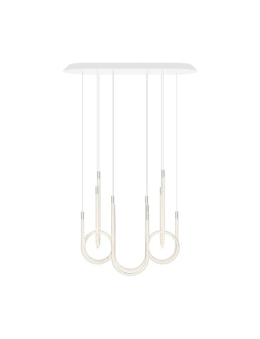 LUSTRE 6 LUMIÈRES LONG