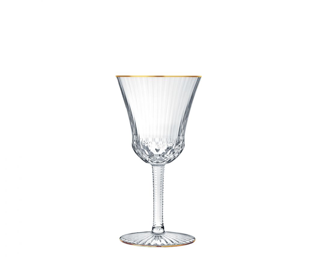 Hexagonal Gold-rimmed Wine Glass - Champagne Color - 7 Styles from Apollo  Box