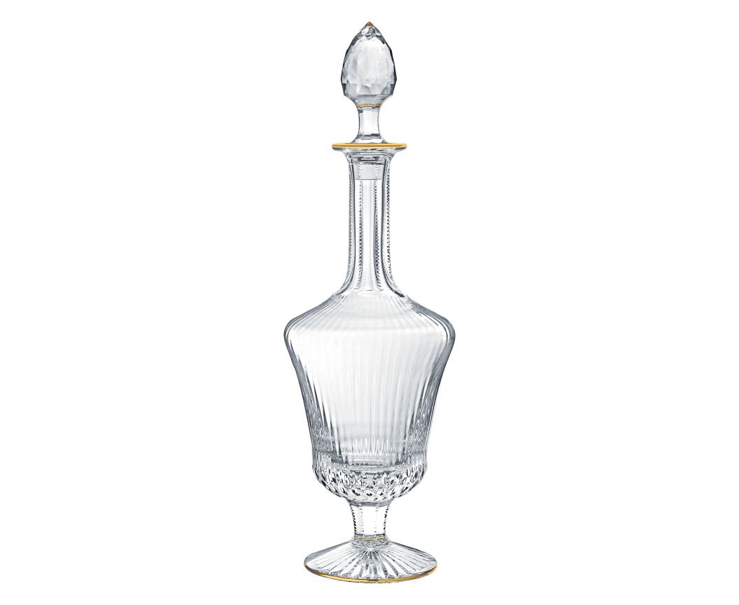 Saint-Louis Apollo Gold Rim Decanter