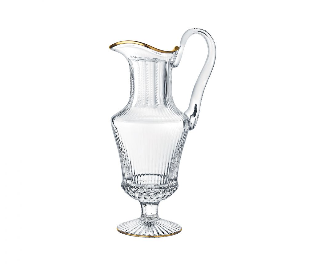 Saint-Louis Apollo Gold Rim Decanter