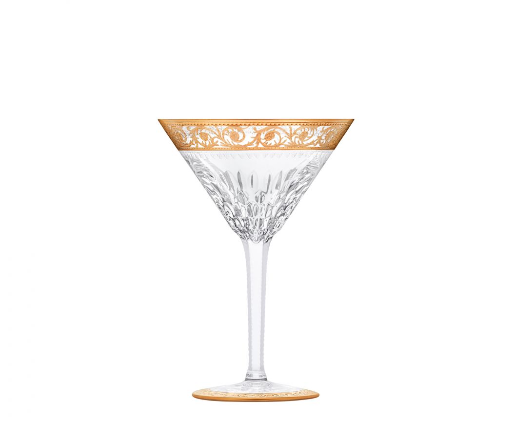 Stripes Martini Glasses