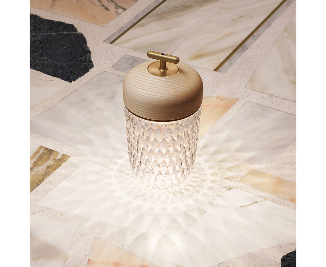St louis crystal shop lamp