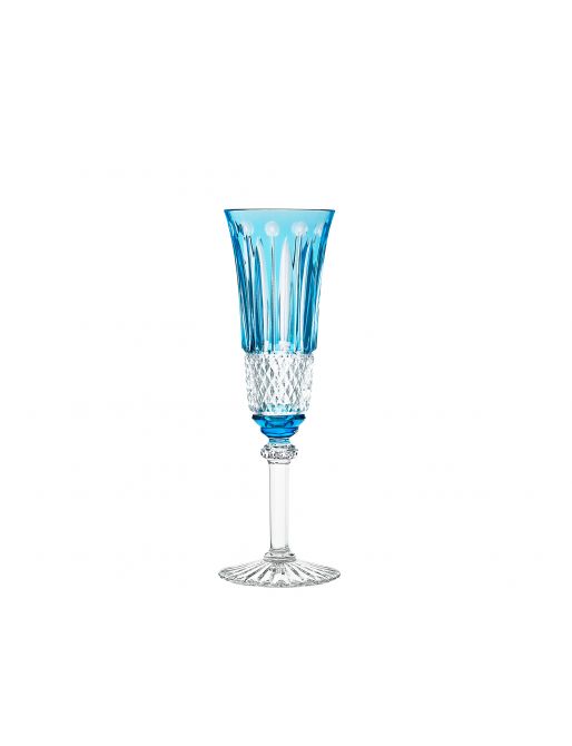 SKY-BLUE CHAMPAGNE FLUTE