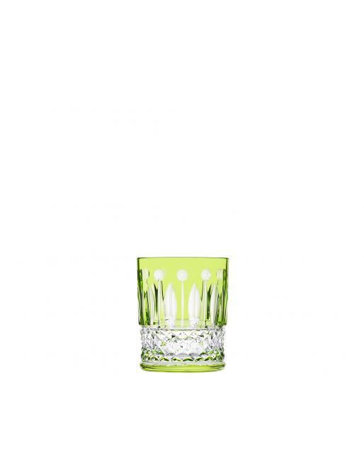 CHARTREUSE-GREEN SMALL CYLINDRICAL TUMBLER