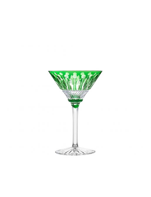 GREEN COCKTAIL GLASS