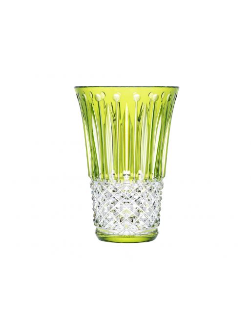 MEDIUM CHARTREUSE-GREEN VASE
