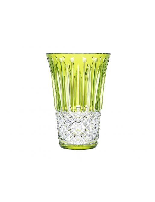 MEDIUM CHARTREUSE-GREEN VASE