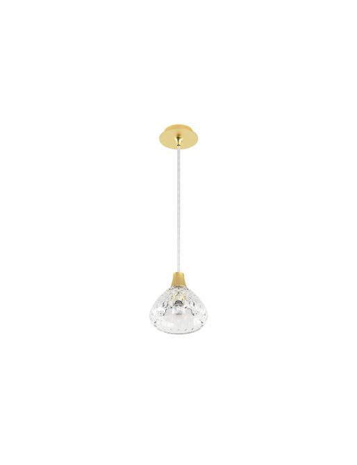 BRUSHED BRASS FINISH PENDANT LIGHT