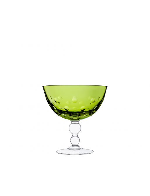 CHARTREUSE-GREEN FOOTED CUP
