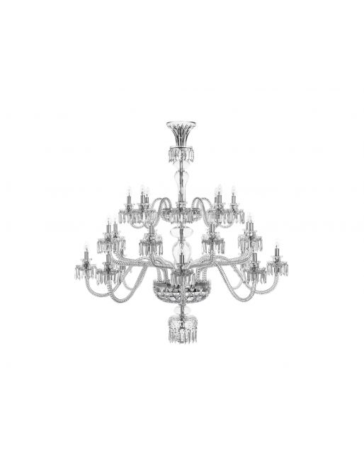 24-LIGHT SHORT CHANDELIER