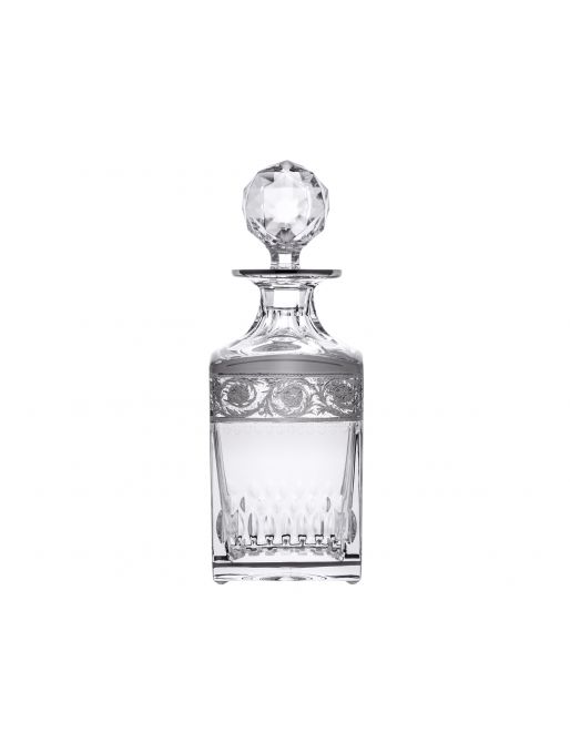 SQUARE DECANTER PLATINUM