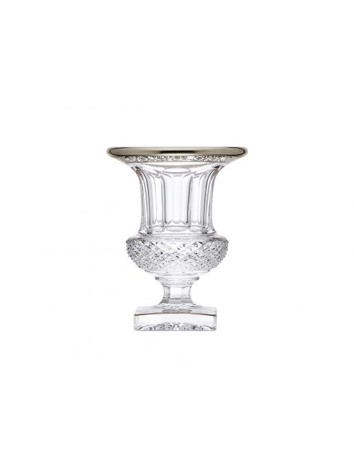 SMALL VASE PLATINUM