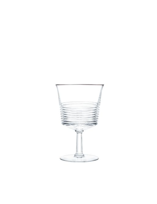 WINE GLASS #2 PLATINUM RIM