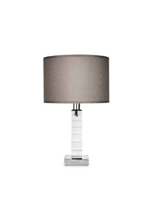 LAMPE A POSER ABAT-JOUR FLANELLE