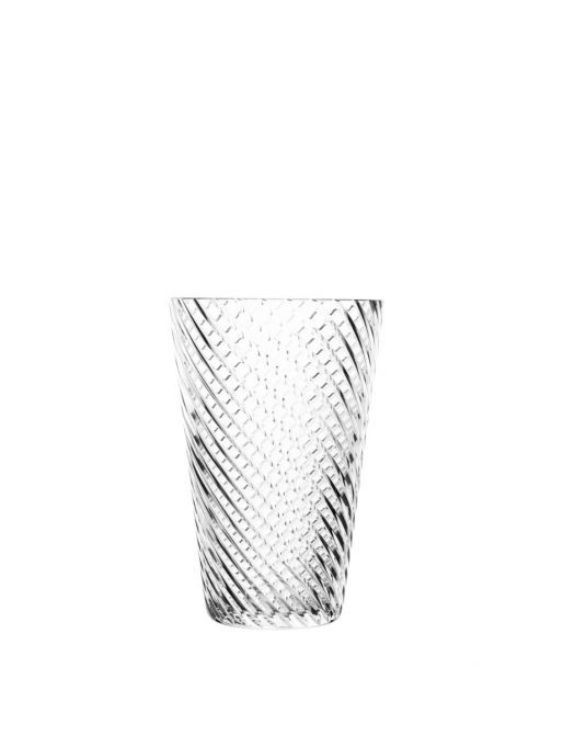 MEDIUM DIAGONAL CUT VASE 