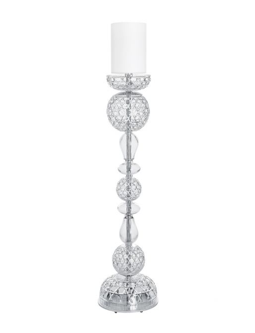 CHROME FINISH CANDELABRA