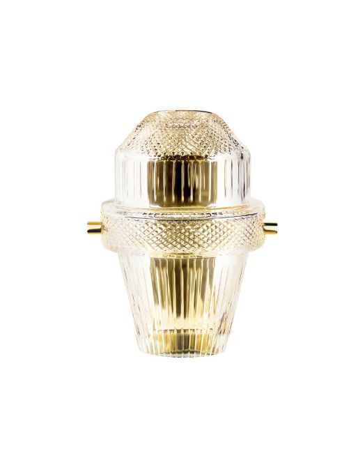1L PALE GOLD FINISH IP44 SCONCE