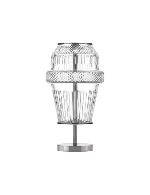 CHROME-PLATED FINISH TABLE LAMP